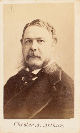 Lot #21 Chester A. Arthur White House Card - Image 3