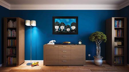 Lot #389 Beatles Painting - Image 4