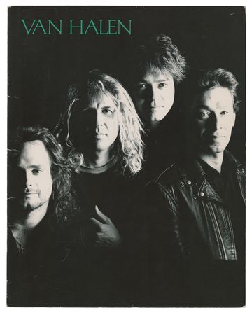 Lot #411 Van Halen Program - Image 2