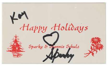 Lot #318 Charles Schulz Sketch in Book - Image 4