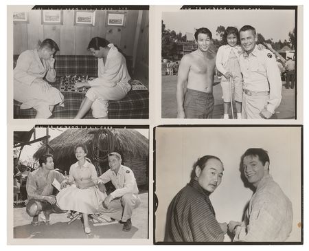 Lot #534 Marlon Brando: Brando in full makeup for his Japanese role in The Teahouse of the August Moon - Image 2