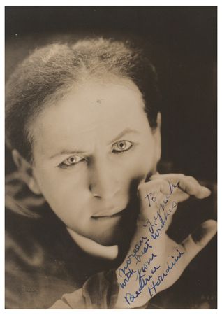 Lot #696 Beatrice Houdini Signed Photograph - Image 1