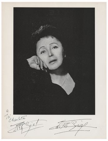 Lot #430 Edith Piaf Program - Image 1