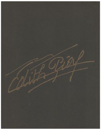 Lot #430 Edith Piaf Program - Image 4