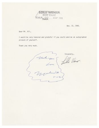 Lot #818 Muhammad Ali Group Lot - Image 1