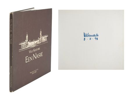 Lot #107 Nelson Mandela Book - Image 1