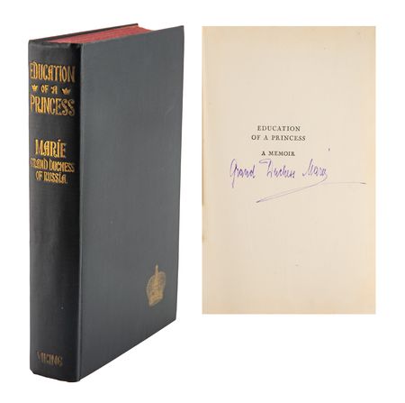 Lot #193 Grand Duchess Maria Pavlovna of Russia Book - Image 1