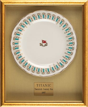 Lot #601 Titanic Prop Dinner Plate - Image 1