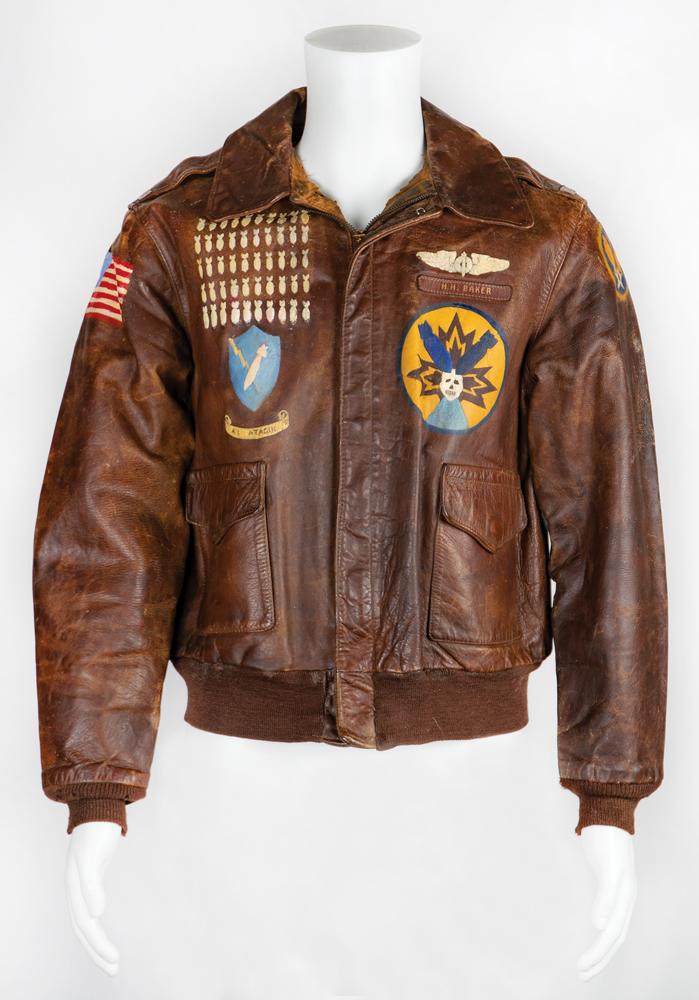 World War II: Henry Baker's B-24 A-2 Flight Jacket and Service Medals