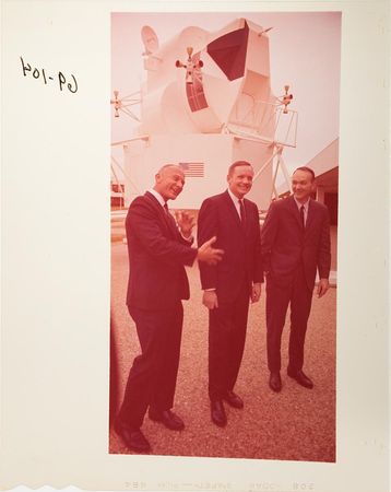 Lot #3112  Apollo Project Group of (4) Transparencies - Image 1