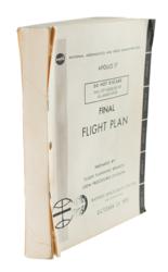 Lot #3472  Apollo 17 Final Flight Plan - Image 1
