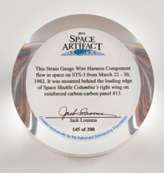 Lot #3615  Space Shuttle Flown Wire Harness and Drink Bag Segments - Image 5