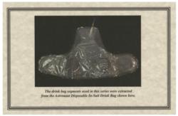 Lot #3615  Space Shuttle Flown Wire Harness and Drink Bag Segments - Image 9