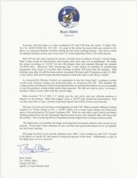 Lot #3177 Buzz Aldrin's Apollo 11 Lunar Orbited Flight Plan Page - Image 3