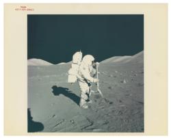 Lot #3475  Apollo 17 Original 'Type 1' EVA Photographs (2) - Image 2