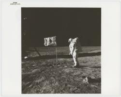 Lot #3217  Apollo 11 Original 'Type 1' Photographs (2) - Image 1