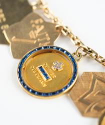 Lot #3007 Jo Schirra's Mercury Era Flown Charm Bracelet - Image 10