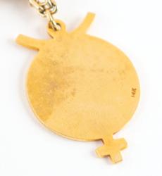 Lot #3007 Jo Schirra's Mercury Era Flown Charm Bracelet - Image 15