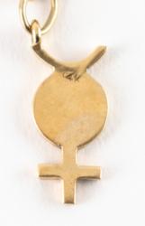 Lot #3007 Jo Schirra's Mercury Era Flown Charm Bracelet - Image 17