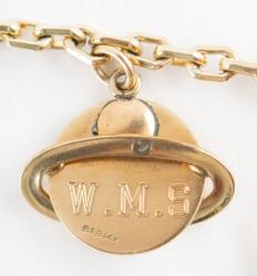 Lot #3007 Jo Schirra's Mercury Era Flown Charm Bracelet - Image 20