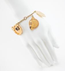 Lot #3007 Jo Schirra's Mercury Era Flown Charm Bracelet - Image 3