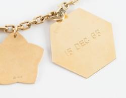Lot #3007 Jo Schirra's Mercury Era Flown Charm Bracelet - Image 7