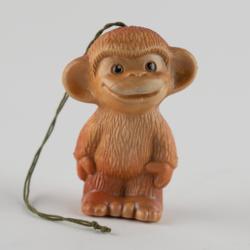 Lot #3622 Aleksandr Poleshchuk's Soyuz TM-16 Flown Toy Monkey - Image 1