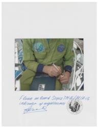 Lot #3622 Aleksandr Poleshchuk's Soyuz TM-16 Flown Toy Monkey - Image 7