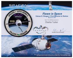 Lot #3658  SpaceX Flown COTS Demo Flight 2 Patch - Image 2