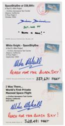 Lot #3599  SpaceShipOne: Binnie and Melvill - Image 1
