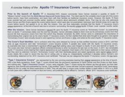 Lot #3464 Gene Cernan's Apollo 17 Anniversary Cover - Image 2