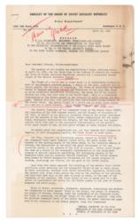 Lot #3631  Soviet Space Program - Image 1