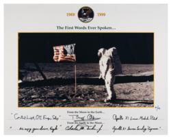 Lot #3171 Buzz Aldrin and Charlie Duke - Image 1