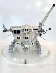 Lot #3643  Soviet Russian Lunokhod-2 Moon Rover Model - Image 11