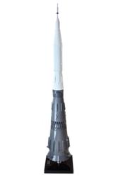 Lot #3644  Soviet Russian N1-L3 Moon Rocket Model - Image 2
