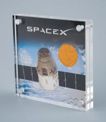 Lot #3657  SpaceX Dragon CRS-3 Flown MLI Foil