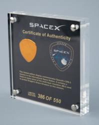 Lot #3657  SpaceX Dragon CRS-3 Flown MLI Foil Employee Presentation - Image 2