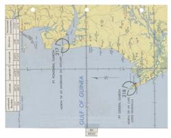 Lot #3158  Apollo 10 Flown Earth Map - Image 2