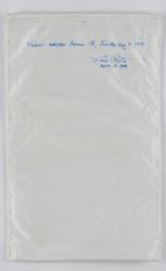Lot #3409  Apollo 15 Flown Towel Assembly Bag - Image 1