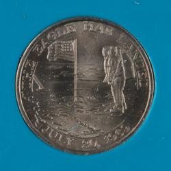 Lot #3212  Apollo 11 Medallion - Image 1