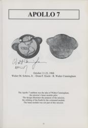 Lot #3514 Charlie Duke, Walt Cunningham, and Gerry Griffin Signed Robbins Medallion Guide - Image 2