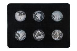 Lot #3087  International Mint Space Medal Sets - Image 1