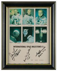 Lot #3515  International Space Milestones - Image 1