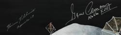Lot #3469 Ed Hengeveld: Gene Cernan and Harrison Schmitt - Image 2