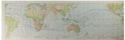 Lot #3461  Apollo 17 Flight Map Signed by Cernan and Schmitt - Image 3