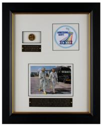 Lot #3063  Gemini 8 Flown Gold Fliteline Medallion - Image 1
