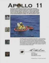 Lot #3211  Apollo 11 Kapton Foil [Attested to as Flown by Ken Havekotte] - Image 1