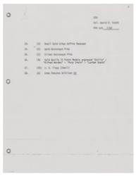 Lot #3374 Al Worden's Apollo 15 Lunar Surface-Flown 18K Gold Medallion - Image 3