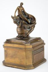 Lot #3366 Al Worden's 1971 Collier Trophy - Image 3