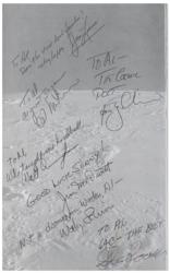 Lot #3343 Al Worden's Multi-Signed Apollo Astronauts Book - Image 2
